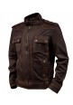 Men's Strap Collar Choch Strap Jacket